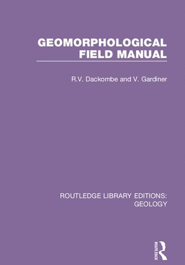 【预订】Geomorphological Field Manual