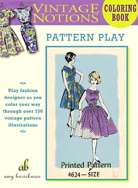 预订 Vintage Notions Coloring Book: Pattern Play: 9780692701737
