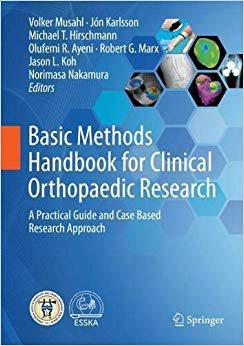 【预售】Basic Methods Handbook for Clinical Orthopaedic Research