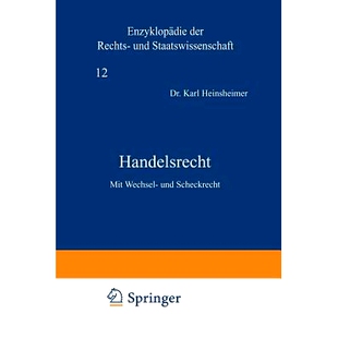 预订 Handelsrecht: Mit Wechsel- und Scheckrecht: 9783642937989