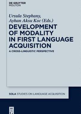 [预订]Development of Modality in First Language Acquisition 9781501512452