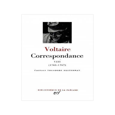 [预订]Correspondance, Vol. 8. Avril 1765-juin 1767 9782070110049
