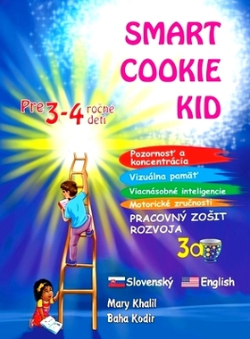 预订 Smart Cookie Kid pre 3-4 ročné deti Pozornosť a koncentrácia Vizuálna pamäť Viacnásobné inteli