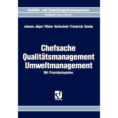 预订 Chefsache Qualitätsmanagement Umweltmanagement: Mit Praxisbeispielen: 9783528066956