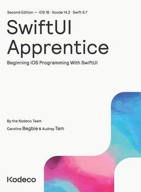 [预订]SwiftUI Apprentice (Second Edition): Beginning iOS Programming With SwiftUI 9781950325856