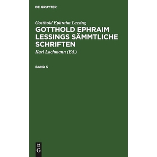 Schriften Sämmtl. Bd. 9783112424674 预订 Gelss Lessings