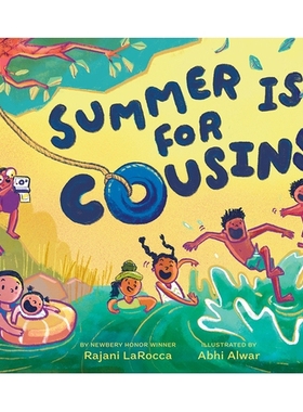 预订 Summer Is for Cousins: A Picture Book 夏天是属于表兄弟的图画书: 9781419757334