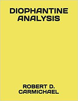 【预售】Diophantine Analysis