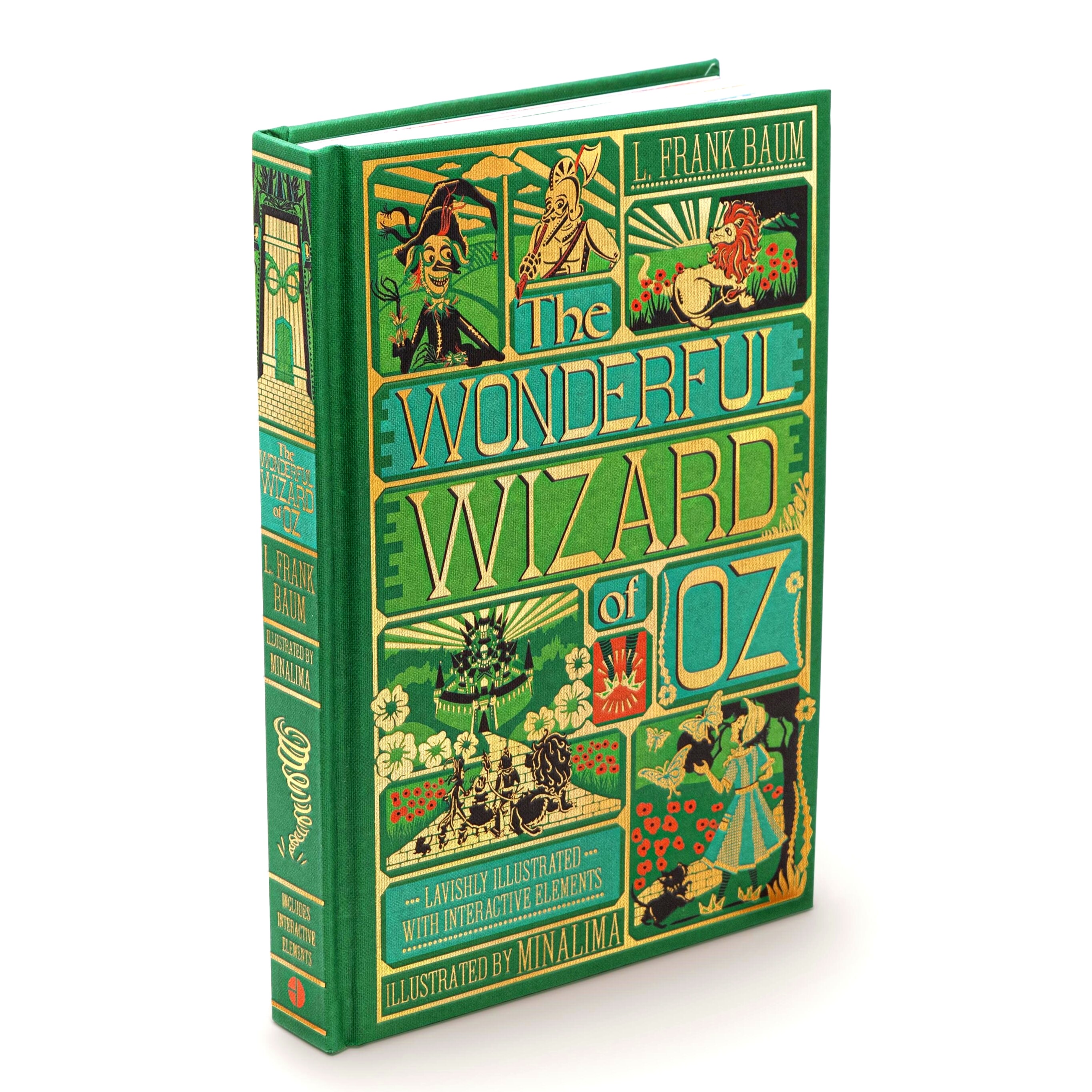 现货 绿野仙踪 Minalima工作室 3D立体互动机关书 英文原版 The Wonderful Wizard of Oz Interactive
