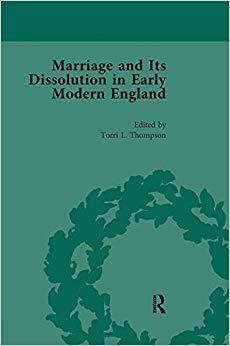 【预售】Marriage and Its Dissolution in Early Modern England, Volume 3