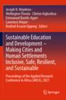 [预订]Sustainable Education and Development – Making Cities and Human Settlements Inclusive, Safe, Resilient, and Su