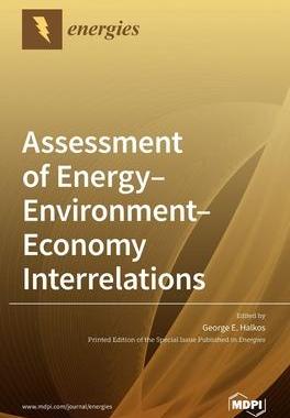 [预订]Assessment of Energy-Environment-Economy Interrelations 9783039288090