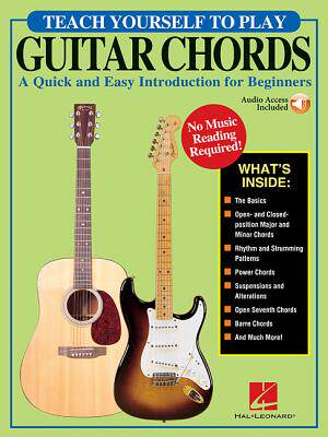 【预订】Teach Yourself to Play Guitar Chords: A Quick and Easy Introduction for Beginners