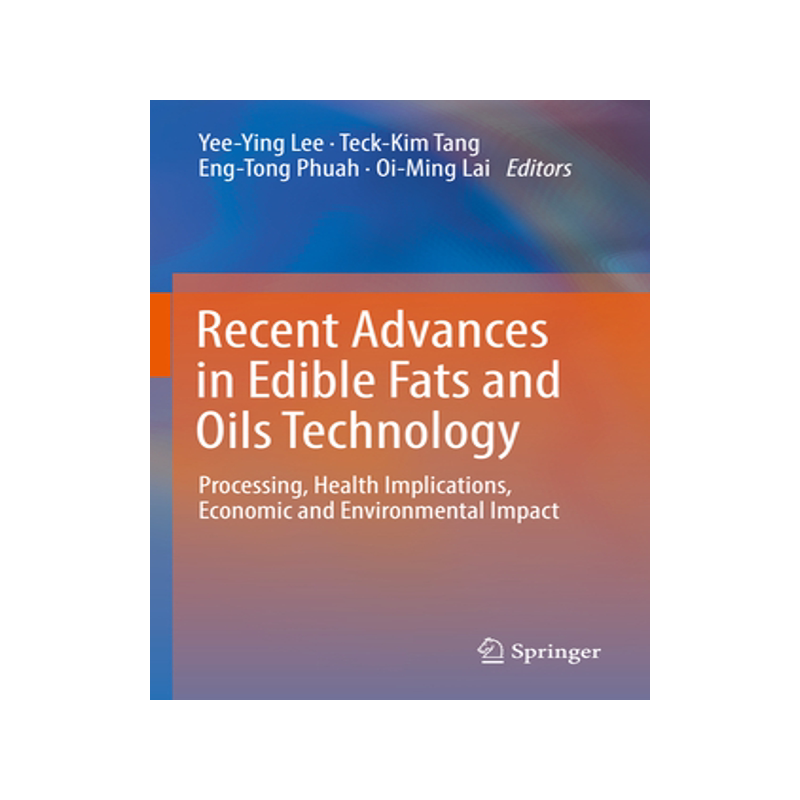 [预订]Recent Advances in Edible Fats and Oils Technology