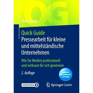 預(yù)訂 kleine Unternehmen 9783658284336 für mittelst?ndische Pressearbeit Guide Quick und