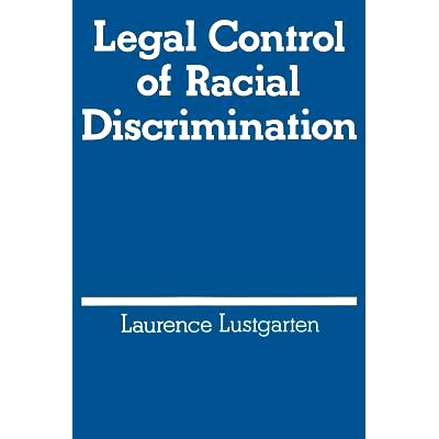 预订 Legal Control of Racial Discrimination: 9780333243886