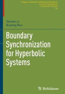 【预订】Boundary Synchronization for Hyperbolic Systems