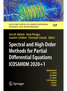 预订 Spectral and High Order Methods for Partial Differential Equations ICOSAHOM 2020+1: Selected Papers from the ICOSAH