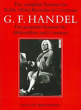【预售】The Complete Sonatas for Treble (Alto) Recorder & Continuo