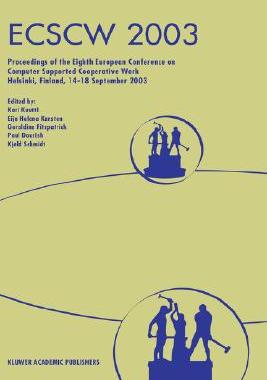 【预订】ECSCW 2003