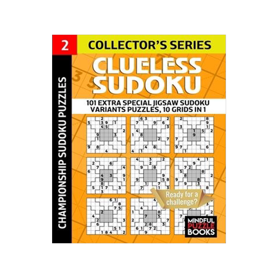 [预订]Clueless Sudoku: 101 Extra Special Jigsaw Sudoku Variants Puzzles, 10 grids in 1 9781696223768