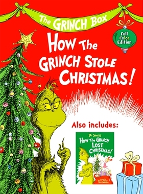 预订 The Grinch Two-Book Boxed Set: Dr. Seuss’s How the Grinch Stole Christmas! Full-Color Edition and How the Grinch L