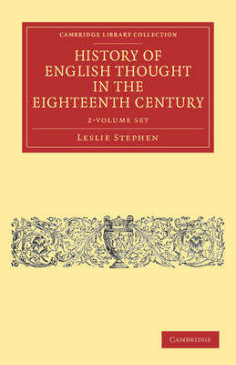 预订 History of English Thought in the Eighteenth Century 2 Volume Set