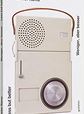 英文原版画册 迪特·拉姆斯：少即是好 少而精 博朗Braun工业设计建筑装潢装饰材料家居极简创新乌尔姆Dieter Rams Less butBetter