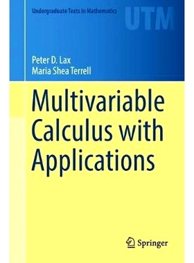 现货 Multivariable Calculus with Applications 多变量微积分与应用: 9783319740720