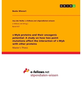 预订 v-Myb proteins and their oncogenic potential: A study on how two point mutations affect the interaction of v-Myb wi