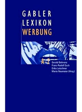 预订 Gabler Lexikon Werbung: 9783409199636