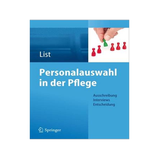 预订 Personalauswahl in der Pflege