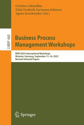 [预订]Business Process Management Workshops