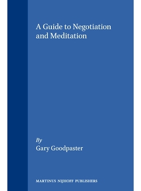 预订 A Guide to Negotiation and Meditation 谈判和冥想指南: 9781571052087