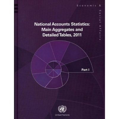预订 National Accounts Statistics 2011: Main Aggregates and Detailed Tables (Five Vol. Set): 9789211615623