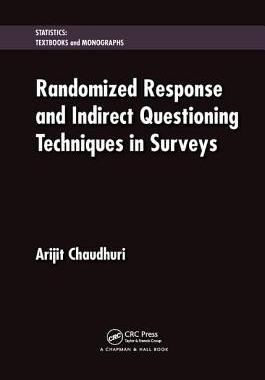 【预订】Randomized Response and Indirect Questioning Techniques in Surveys