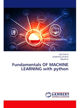 预订 Fundamentals OF MACHINE LEARNING with python python机器学习基础: 9786207456505