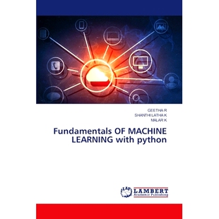 预订 Fundamentals OF MACHINE LEARNING with python python机器学习基础: 9786207456505