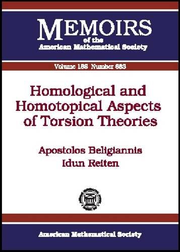 【预售】Homological and Homotopical Aspects of Torsion Theories