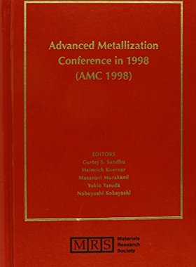 【预订】Advanced Metallization Conference in 1998 (AMC 1998)