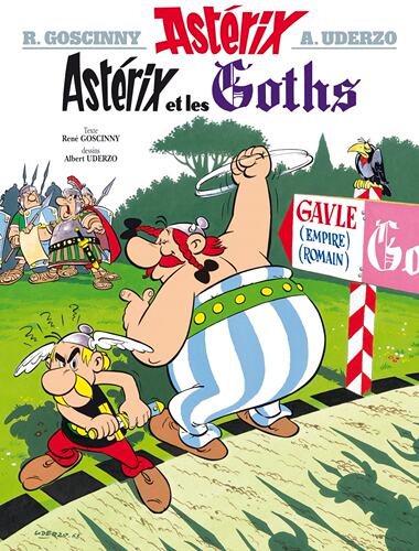 法语原版 高卢英雄历险记3：阿斯特克斯与哥特人 Une aventure d'Astérix vol.3：Astérix et les Goths 法国经典漫画