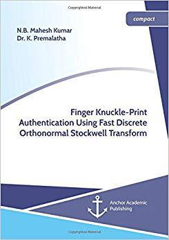 【预售】Finger Knuckle-Print Authentication ...