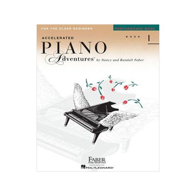 1级演奏 菲伯尔钢琴快速教程 英文原版 Accelerated Piano Adventures, Book 1, Performance