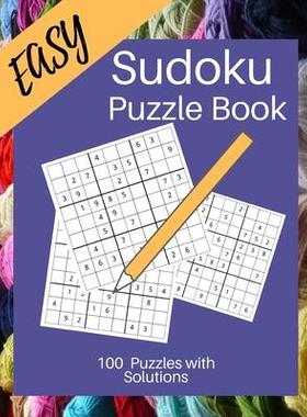 [预订]Easy Sudoku Puzzle Book: Sudoku for Knitters/ Large 8.5 X 11 Sudoku for Beginners 9781693390609