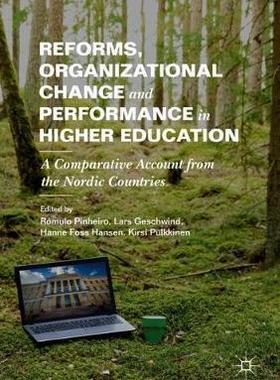 【预订】Reforms, Organizational Change and Performance in Higher Education