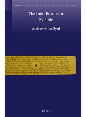 预订 The Indo-European Syllable 印欧音节: 9789004292543