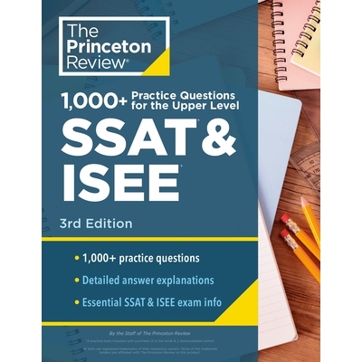 预订 1000+ Practice Questions for the Upper Level SSAT & ISEE, 3rd Edition: Extra Preparation for an Excellent Score: 97