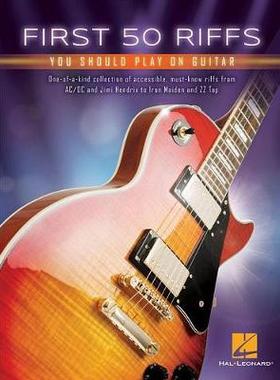 【预订】First 50 Riffs You Should Play on Guitar