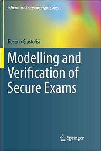 【预售】modelling and verification of secure exams