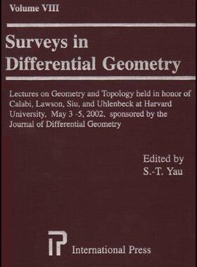 [预订]Surveys in Differential Geometry v. 8; Papers in Honor of Calabi,Lawson,Siu,and Uhlenbeck 9781571461148